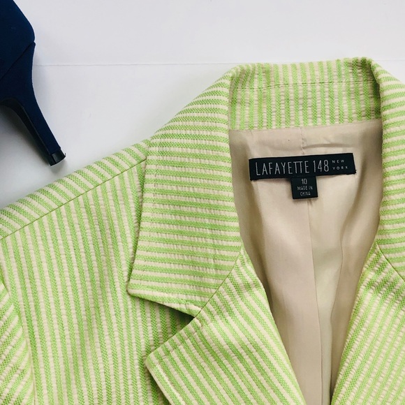 🤩Lafayette 148 New York Linen blend jacket - Picture 2 of 4